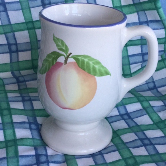 Pfaltzgraft “Hopscotch” set of 6 footed coffee/chocolate mugs. - Picture 8 of 8